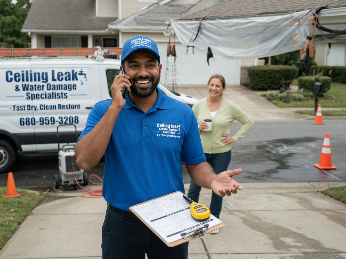 Ceiling Leak Cleanup Chapmanville, WV FAQs
